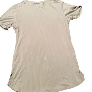 Alphalete Womens Light Green Athletic T Shirt Size Medium, GUC